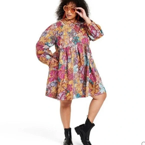 Kika Vargas Multicolor Floral Dress - Picture 3 of 6